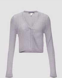 Q/ designed by - Cardigan - Vrouwen - 9203 GREY/BLACK