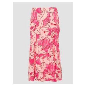 Rok - Halflang - Katoen - All-over Print - Uitlopende Zoom