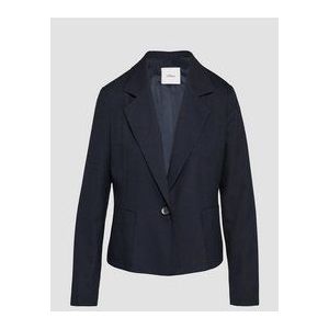 s.Oliver BLACK LABEL - Damesblazer - All-over Motief - Polyestermix