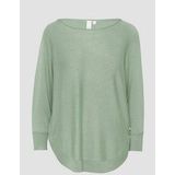 Gebreide Trui - Zacht - Dames - Vleermuismouwen - 3/4-Mouwen - Boothals