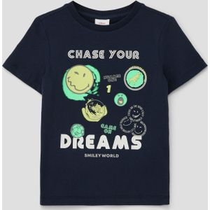 T-shirt met Smiley®-print op de voorkant