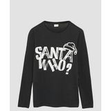 s.Oliver - 99d2 - T-shirt - Geen Kleur - Met Imprint Voor Jongens