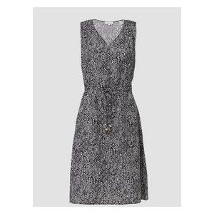 Jurk - Lichtgewicht - V-halslijn - Mouwloos - All-over Print