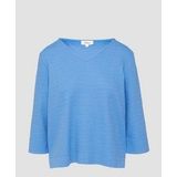 Sweatshirt - V-halslijn - Getextureerde Jersey - 3/4-mouwen