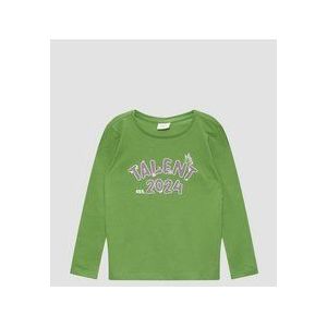 T-shirt - 100% Katoen - Loose-fit - Lange Mouwen