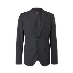 s.Oliver BLACK LABEL Mannen Business Suit Jacket, Zwart, 56
