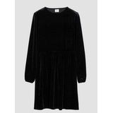 Design - Jurk - Effen - Fluweel/Nicky Velours - Lange Mouw