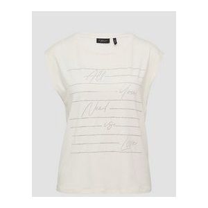 s.Oliver BLACK LABEL - T-shirt - ECRU - Dames - Ruime Pasvorm