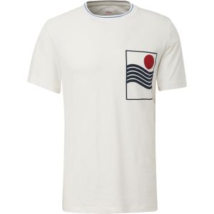 T-shirt van een linnenmix