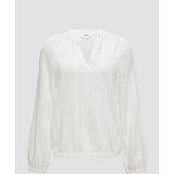 s.Oliver - Blouseshirt - Effen - Viscosemix - Relaxed Fit - Tuniek