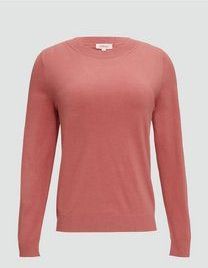 Gebreide Trui - Effen - Knitwear - Lange Mouw - Normale Pasvorm