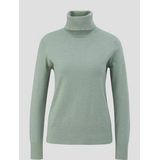 s.Oliver - 7210 - Damestrui - Viscose - Rolkraag, Regular Fit, Ruglengte 60 cm bij maat 36