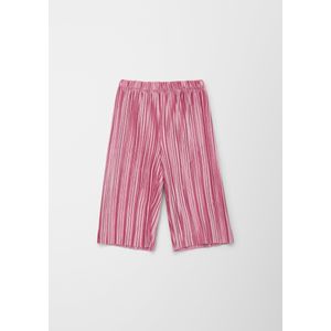 Loose: culotte van geplisseerd fluweel