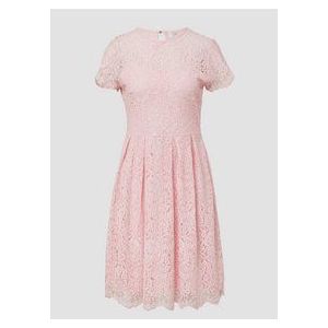 QS - Cocktailjurk - Pastelroze - Knielengte - Ronde Hals