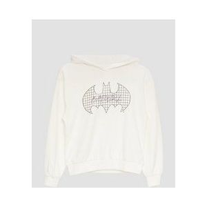 s.Oliver - Sweat-shirt - Wit - Katoen - Batgirl Print