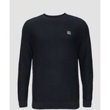 Gebreide Trui - Normale Pasvorm - Ronde Hals - Garment-Dyed Afwerking