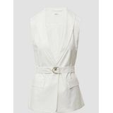 Vest - Lange Viscoseblend - Met Sjaalkraag en Riem