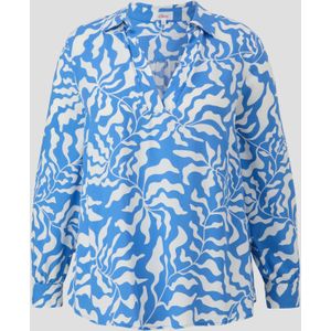 Viscose blouse met print all-over