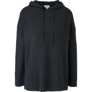 Gebreide hoodie met oversized model