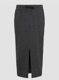 Rok - Casual Midirok - Zachte Interlockjersey - Kokerrokken