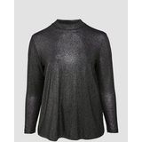 s.Oliver - Longsleeve T-Shirt - Glittereffect - Normale Pasvorm