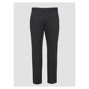 s.Oliver - PHOENIX - Chino Broek - Regular Fit - Geweven Textuur - Visgraatmotief