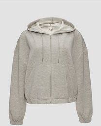 s.Oliver - Sweatshirt - Zacht Scubamateriaal - Met Capuchon - Kangoeroezak