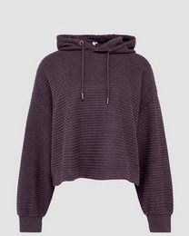 Hoodie - Knus - Geribde Textuur - Vaste Capuchon - Losse Pasvorm