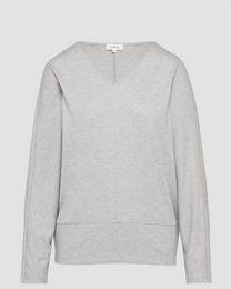 Bikini - Mélange - Jersey - V-hals - Lange Mouw - Losse Pasvorm