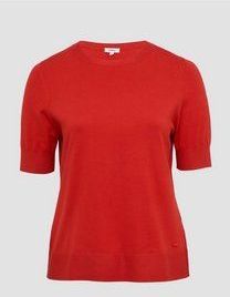 s.Oliver - Strickpullover - Zacht - Korte Mouwen