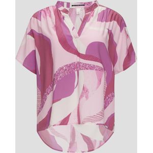 Viscose blouse met print all-over
