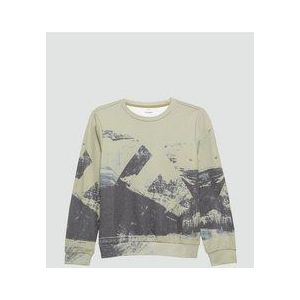 Sweatshirt - Normale Pasvorm - Ronde Hals - Lange Mouw - Sweatstof