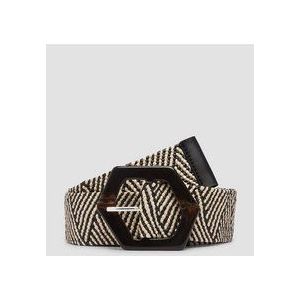 Jarretels - Vrouwelijke Bouclé Riem - Met Klassieke Gesp