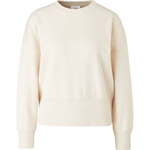 Sweater met geribde kraag