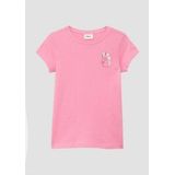 s.Oliver RED LABEL - T-shirt - Effen - Puur Katoen - Motiefprint