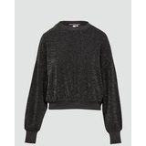 Sweatshirt - Glitterend - Casual Stijl - Zachte Lurex Interlock Jersey