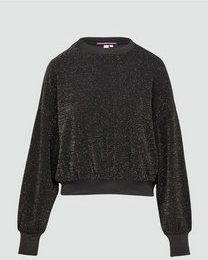 Sweatshirt - Glitterend - Casual Stijl - Zachte Lurex Interlock Jersey