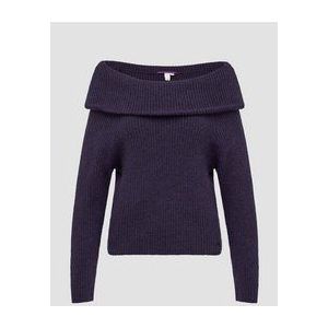 Gebreide Trui - Off-Shoulder - Slanke Pasvorm - Lange Mouwen