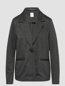 Blazer - Geruit - Stretchy - Viscoseblend - Regular Fit
