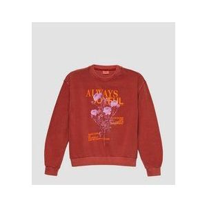 s.Oliver - Sweatshirt - Gemengde Kleuren - Ronde Hals - Losse Pasvorm