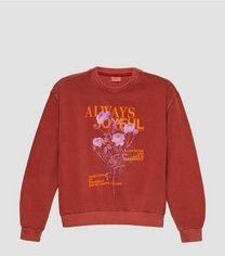 s.Oliver - Sweatshirt - Gemengde Kleuren - Ronde Hals - Losse Pasvorm