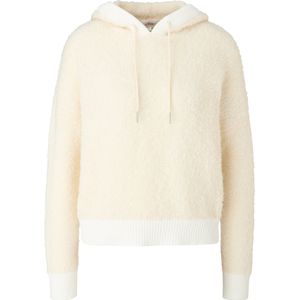 Pluchen hoodie met alpaca