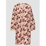 s.Oliver Jurk  beige / framboos / bordeaux / wit