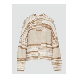 Vest - Knus Oversized - V-hals - Wijde Mouwen - Gebreid Patroon