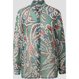 Blouse met print all-over