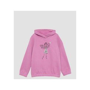 Pailletten Top - Glitterkunstwerk - Elastische Manchetten - Zwart