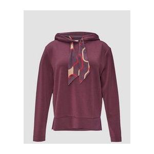 s.Oliver BLACK LABEL - Sweatshirt - Beige - Capuchon - Lange Mouw