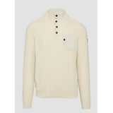 s.Oliver - Regular Fit - Gebreide Pullover - Piquékwaliteit - Puur Katoen