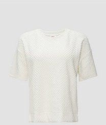 s.Oliver - Sweatshirt - Zacht - Geweven Patroon