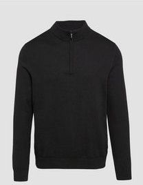 s.Oliver BLACK LABEL - Trui - Zwart - Effen - Lange Mouw